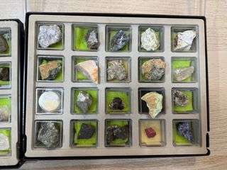 Collezione di minerali