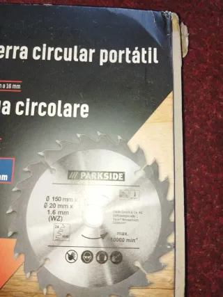 Hoja Sierra Circular Parkside PHKSZ 150 B2