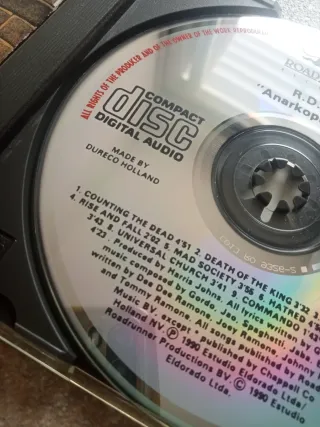 R.D.P. - Anarkophobia CD Roadracer Record