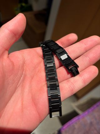 Pulsera Lacoste Negra