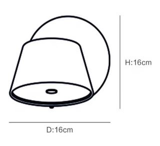 Aplique negro oscilobatiente. Disponibles 2