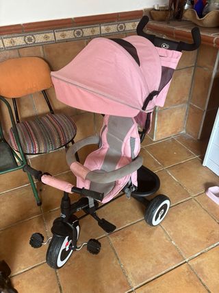 Triciclo para bebé rosa