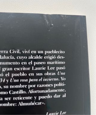 Libro “Almuñécar es castillo”, de Laurie Lee