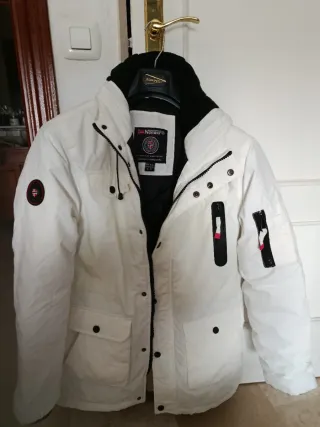 Chaqueta Geographical Norway Blanca Talla XL