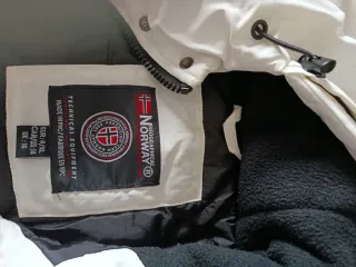 Chaqueta Geographical Norway Blanca Talla XL