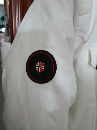 Chaqueta Geographical Norway Blanca Talla XL