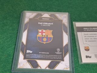 Lote Pau Cubarsi Topps Future Stars FC Barcelona