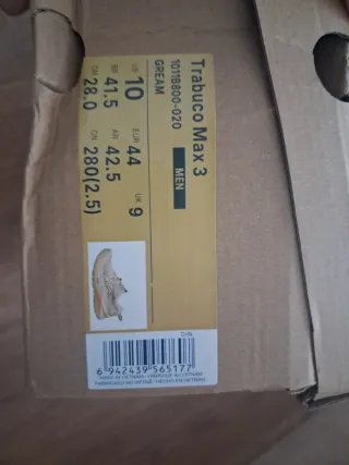 Zapatillas Asics Trabuco Max 3 Beige/Verde