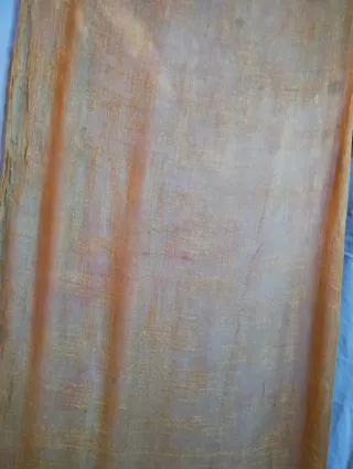 Sciarpa grande marrone e multicolore