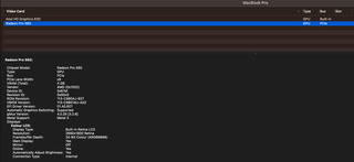 MacBook Pro 15 2017 500GB Gris Esp.