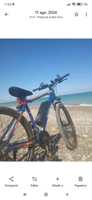 Bicicleta eléctrica Nilox X6+