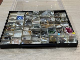 Collezione di minerali