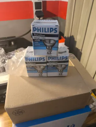 Bombillas Philips Twistline 50W