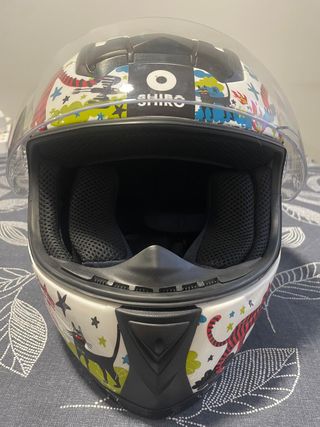 Casco Shiro Integral Talla YS Niño