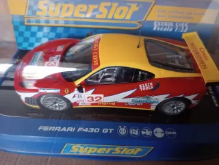 Coche Superslot Ferrari F430 GT escala 1:32