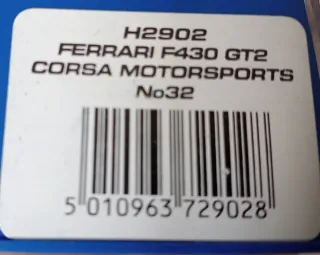 Coche Superslot Ferrari F430 GT escala 1:32