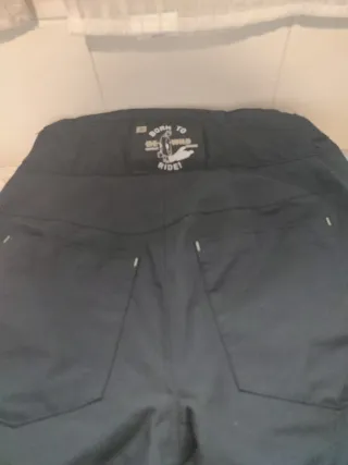 Pantalón Esquí Snowboard Negro Talla S