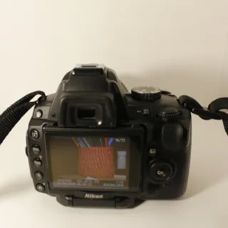 Fotocamera Reflex Nikon D5000 con obiettivo 18-55