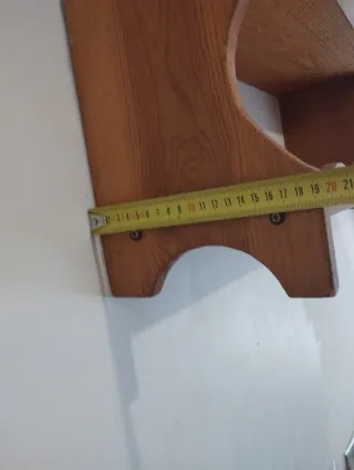 Estanterías rústicas de madera