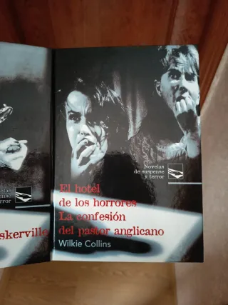 Dos novelas de suspense y terror