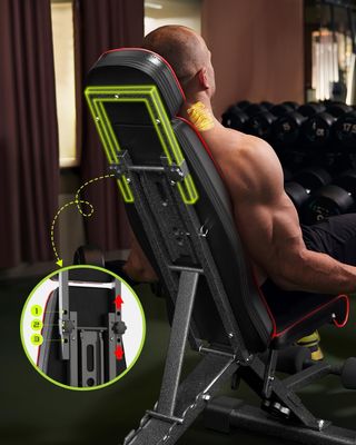 Banco Pesas Ajustable YOLEO 6 en 1