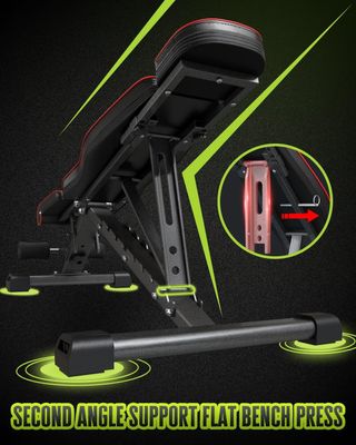 Banco Pesas Ajustable YOLEO 6 en 1