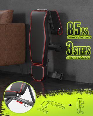 Banco Pesas Ajustable YOLEO 6 en 1