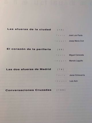 Las afueras. Siete visiones de vida metropolitana