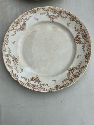 6 Piatti da muro Decorativi Porcellana