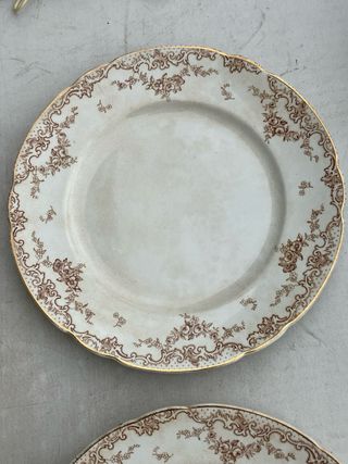 6 Piatti da muro Decorativi Porcellana