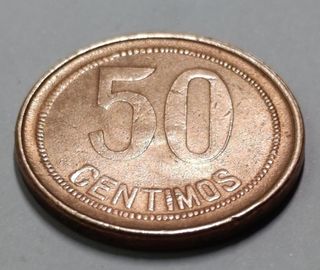 Moneda 50 céntimos República Española 1937*36