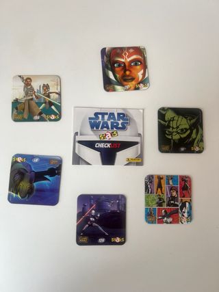 Star Wars Clone Wars Staks Checklist + 6 staks