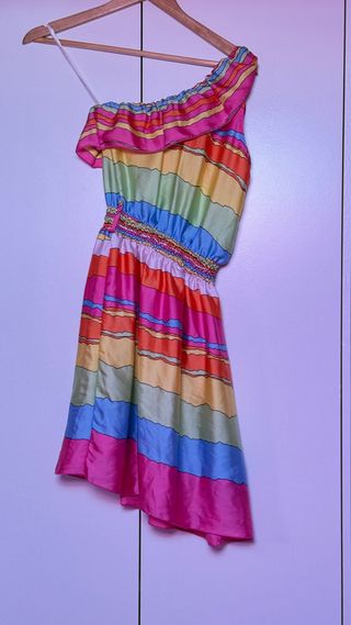 Vestido multicolor