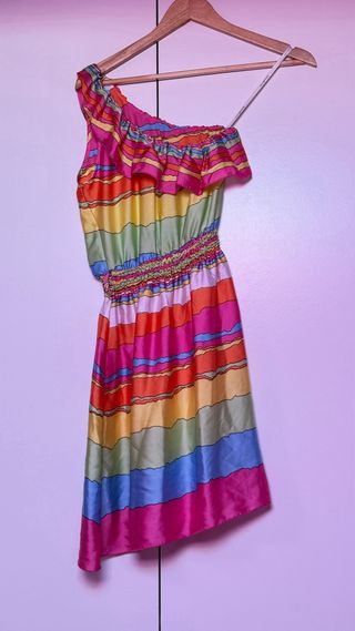 Vestido multicolor