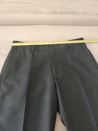 Pantalón de vestir gris Tizza talla 13-14 años