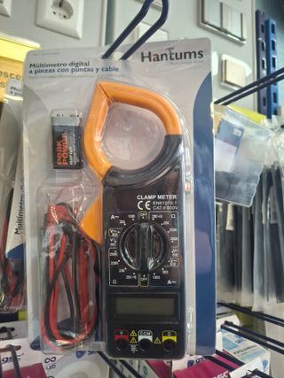 Pinza Amperimétrica Digital Hantums