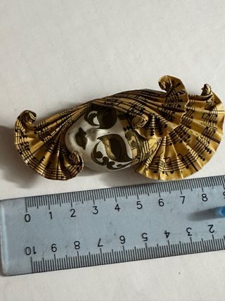 Spilla maschera veneziana vintage