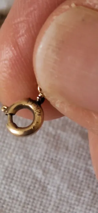 Catenina 12k Oro gold filled  con Perle