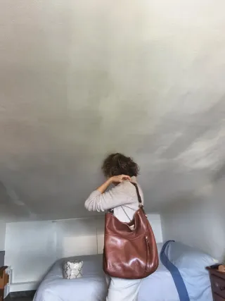 Bolso Massimo Dutti piel marrón