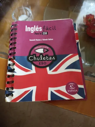 Colección chuletas de inglés, lengua y matemáticas