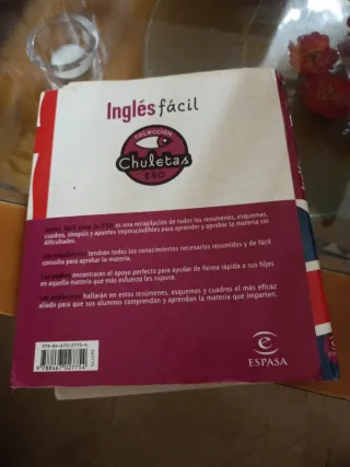 Colección chuletas de inglés, lengua y matemáticas