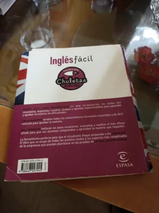 Colección chuletas de inglés, lengua y matemáticas