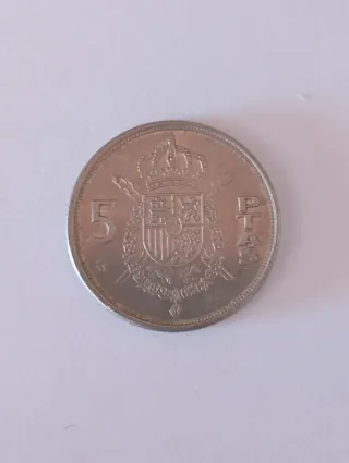Moneda 5 Pesetas Juan Carlos I 1989