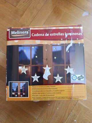 Cadena de estrellas luminosas Melinera