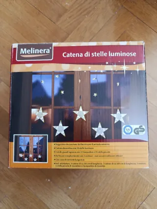 Cadena de estrellas luminosas Melinera