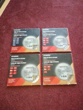 Parkside Hojas Sierra Circular 210mm