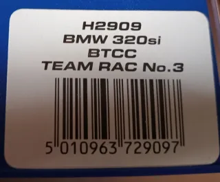 Coche Slot Superslot BMW 320si BTCC