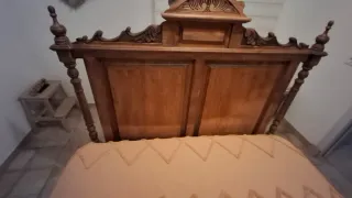 Cabecero de madera 135cm negociable