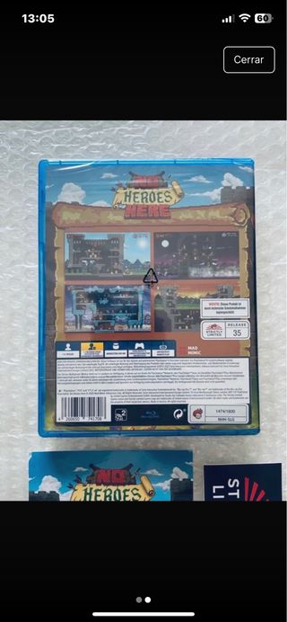 No Heroes Here PS4 Precintado Strictly Limited Gam