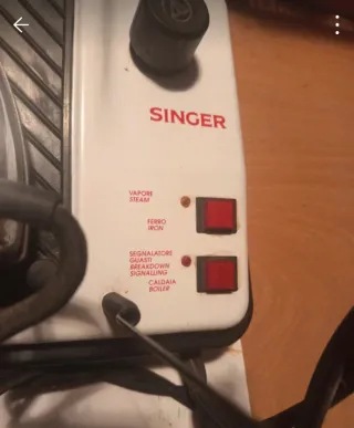 Ferro da stiro professionale Singer